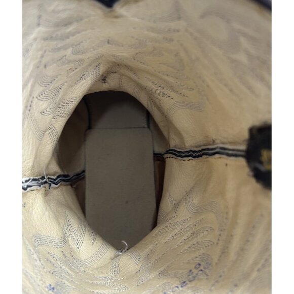 Dan Post Boots Mens Sz 10 EW Teju Lizard Western Cowboy Exotic Leather El Paso - Picture 9 of 12